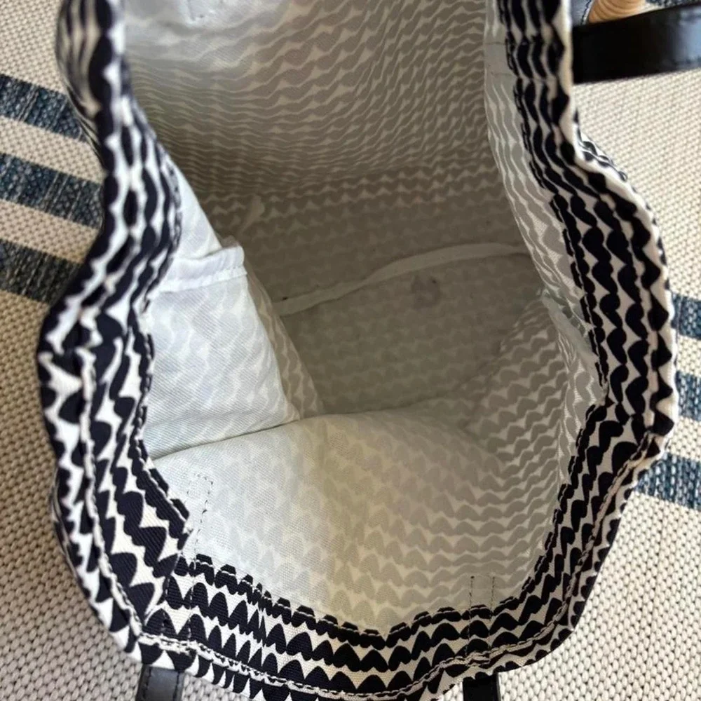 KATE SPADE NEW YORK BON SHOPPER HEART PRINT TOTE BAG